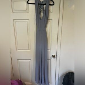Grey jumpsuit